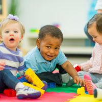 Babies Playing